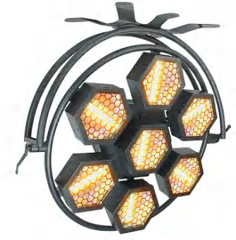 7 Round Retro Lamp Big